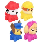 Nickelodeon Paw Patrol Squeezable Bath Toys 4 Pieces
