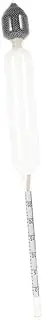 Mikinona Manual Milk Hydrometer Kitchen Lactometer Glass Lactometer for Lactate Measurement Reusable and