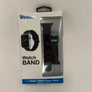 Smart Watch Black Band fits Apple Series 1,2,3 & 4 38mm/40mm