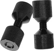 Alipis 3Pcs Two Hole Flange Positioning Pin Kit Durable Aluminum Alloy for Car Modification and Fitting Tools High Precision Automotive Accessories Black