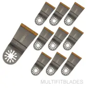 10 X 1-3/4" Wide Titanium Bi-Metal Short Saw Blade-Fein Multimaster older models