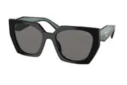 Prada Sunglasses PR15WS 1AB5Z1 Black Dark Grey Polarized