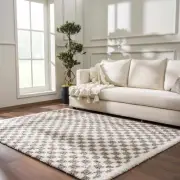 Size: 2'7" x 7'3" Runner - Kieu Taupe Checkered Area Rug