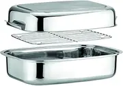 Tescoma Rect. Roaster W/Lid Cm 36X24 Exclusive, 44 x 28 x 14 cm, Assorted