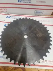 TRITAN Sprocket 80A40X1, A Plate, 1" Pitch, 1" Bore, 40 Teeth