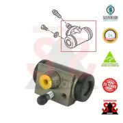Rear Axle Wheel Brake Cylinder Suit RENAULT Clio 1.6 16V (BB01, BB0H, BB0T,