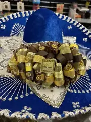 Mariachi Moño hair bow OLG52-BYG13 BROWN