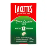 Laxettes With Senna 50 Pack