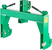 VEVOR 3-Point Quick Hitch, 1360 KG Lifting Capacity Tractor Attachment, 72 cm Between Lower Arms, No Welding & 5 Level Adjustable Bolt, Adaptation to Category 1 & 2 Tractor