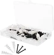 Alipis 100pcs Plasterboard Fixing Screw Expansion Anchors Lightweight Brolly Plug Bolts for Easy Installation Wall Support for Home Hardware Projects