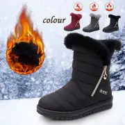 Snow Boots Winter Warm Boots For Women's Snow Boots Ankle Boots Warm Shoes New