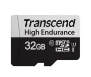 32GB Transcend High Endurance 350V microSDXC Memory Card CL10 UHS-I for Dashcams