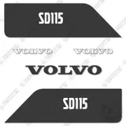 Fits Volvo SD115 Decal Kit Soil Compactor Roller - 7 Year 3M Vinyl!