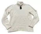 NEW Hugo Boss Mens Lorenzo Cashmere Silk Mohair Blend Turtleneck Sweater Large