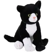 Wild Republic Cuddlekins Tuxedo Cat 9 Inch Plush Figure NEW
