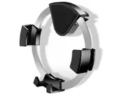 Car Air Conditioning Port Bracket Mobile Phone Can Be 360 Degree Rotating Car Gravity Bracket-Silver