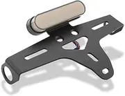 License Plate Tail Light Holder For Benelli For Leoncino 500 BJ500 License Plate Frame Bracket Tail Tidy Fender Eliminator Kit LED Integrated Taillight