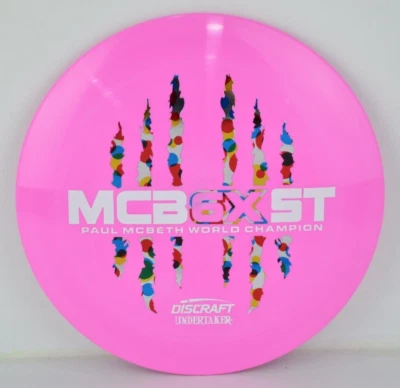 ⚪️ WONDERBREAD, Discraft ESP Undertaker, 6x CLAW, Paul McBeth, 172g