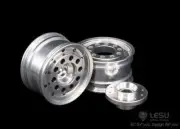LESU Metal Front Wheel Hub For 1:14 Tamiya RC Tractor Truck DIY Model Spare Part