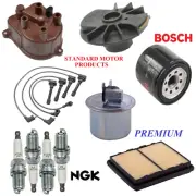 Tune Up Kit Filters Cap Wire Spark Plugs For HONDA CIVIC CX; DX; LX L4 1.5L 1992