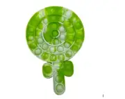 GREEN LOLLIPOP PUSH POP PULL IT FIDGET TOY