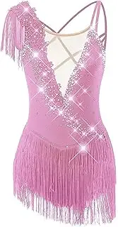 [Zagitova] Figure Skating Dress for Women Ballerina Outfits Roller Skater Dance Dress Sleeveless Skating Wear