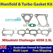 Permaseal Manifold&Turbo Gasket Kit For Mitsubishi Challenger 4D56 2.5L
