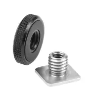 3/8" to 1/4" Adapter Screw Cold Shoe Base Mount Bracket Kit For DSLR Camera Cage