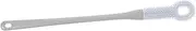VICASKY Foot Scrubber Brush with Soft Bristles for Cleaning Between Toes - Exfoliates Dead Skin - Long Handled Foot Cleaner for Shower Blue