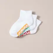 3 Pack Bonds Cushioned 1/4 Crew Socks