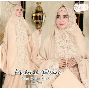 Mukena Fatimah Bordir Katun Halus / 印尼進口細棉禮拜服 / Prayer Gowns