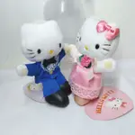 1999年HELLO KITTY&DEAR DANIEL 吊飾娃娃 高約12.3CM 歷史悠久25年前商品有歷史痕跡