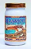 HUDSON RIVER - 1" Scale Dollhouse Miniature: Classico Creamy Alfredo Sauce 54301