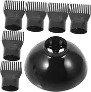 NULYLU 1 Set Comb-shaped Air Nozzle Hair Dryer Attachments Hairdryer Diffuser Attachment Blow Dryer Nozzle Diffuser Attachment for Hair Dryer Hair Dryer Accessories Diffuser Nozzle