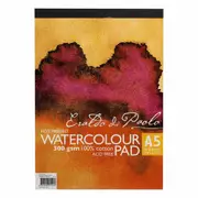 Eraldo di Paolo A5 Watercolour Pad Hot Pressed 300gsm 10 Sheets