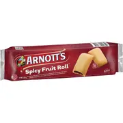 Arnotts Spicy Fruit Roll Biscuits 250g