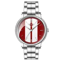 在飛比找momo購物網優惠-【MINI SWISS WATCHES】石英錶 43mm 紅