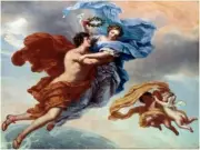 The Reward of Virtue Allegory Accent Tile Mural Kitchen Wall Backsplash Ceramic