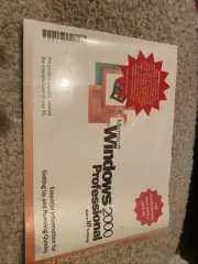Microsoft ~ Windows 2000 Professional w/SP4 Sealed Disk 1-2 CPU ~ X06-31621