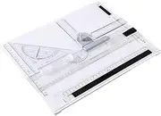 ａ aternee A4 Drawing Board Drafting Table Drawing Board Table Multifunctional Drawing Tool Set for Designers Engineering Students Gift
