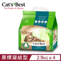 在飛比找PChome24h購物優惠-【4入組】德國凱優Cat′s Best-強效除臭凝結木屑砂(