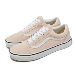 【VANS】休閒鞋 Old Skool 男鞋 女鞋 粉 白 帆布 麂皮 基本款 經典 低筒(VN0007NTBM0)