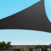 Instahut Sun Shade Sail Cloth Shadecloth Outdoor Canopy Triangle AU Stock ✨