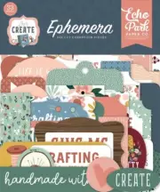 Echo Park Paper Co. Cardstock Ephemera- **Let's Create**