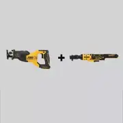 DEWALT Reciprocating Saw + Ratchet 3/8" 20V MAX Brushless Cordless (Tools-Only)