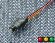 5mm LED 12v Voltmeter Battery level / Alternator Charge monitor indicator lamp K