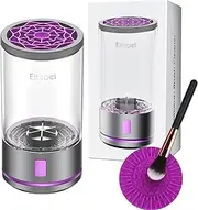 Electric Makeup Brush Cleaner machine, 2 in 1 Makeup Brush Cleanser & Makeup Brush Washer Combined, Automatic Spinning Cosmetic Brush Cleaner For All Size Makeup Brush and Sponges