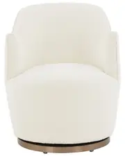 Safavieh Couture Christian Boucle Swivel Accent Chair