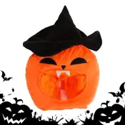 Halloween Pumpkin Hat Funny Pumpkin Wizard Hat Halloween Beanie Hat Cosplay