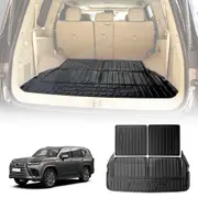 3-Pcs Boot Liner for Lexus LX Series LX500d LX600 2021-2025 Heavy Duty Cargo Trunk Mat Luggage Tray